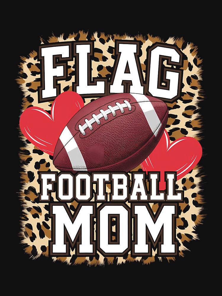 Flag Football Mom Mother's Day by Morphologiona
