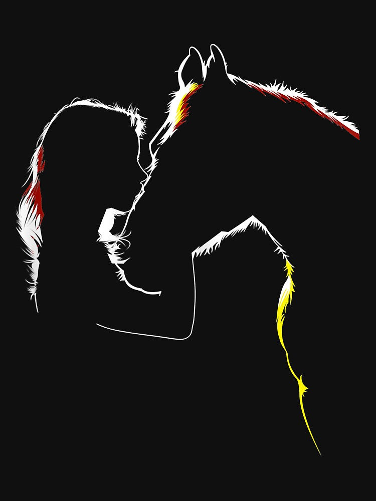 Horse Shirt for Ladies - Horse Related Gifts by doria7fjly