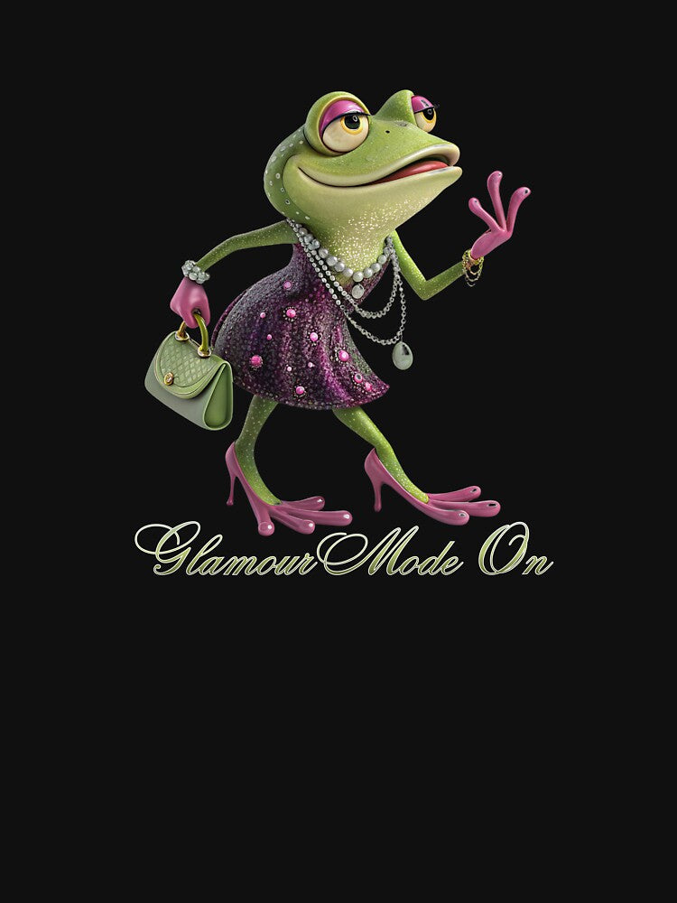 Fabulous Fashionista Frog Character Illustration by All About DigiCraft by Fedelina
