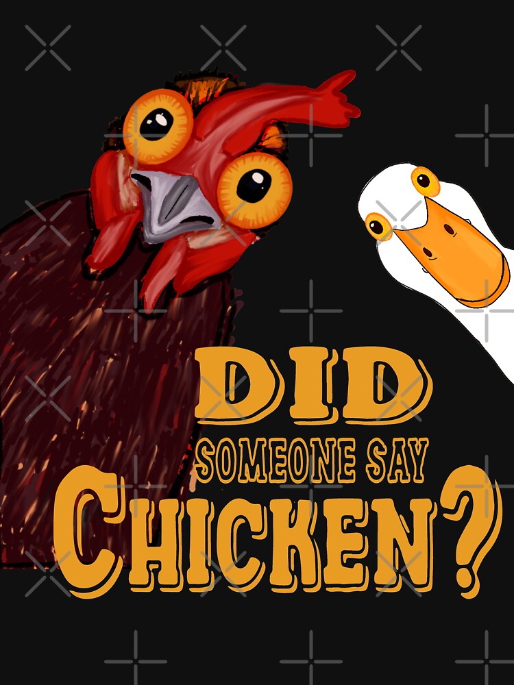 Did Someone Say Chicken? Chicken Farmer Animal Lovers by JasKei-Designs