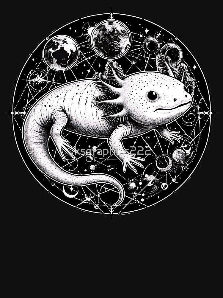 Axolotl Art #141 | Axolotl Lovers by ksgraphics222