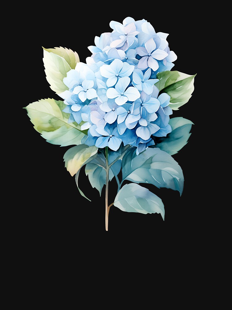 Blue Hydrangea by SvetlanaArt