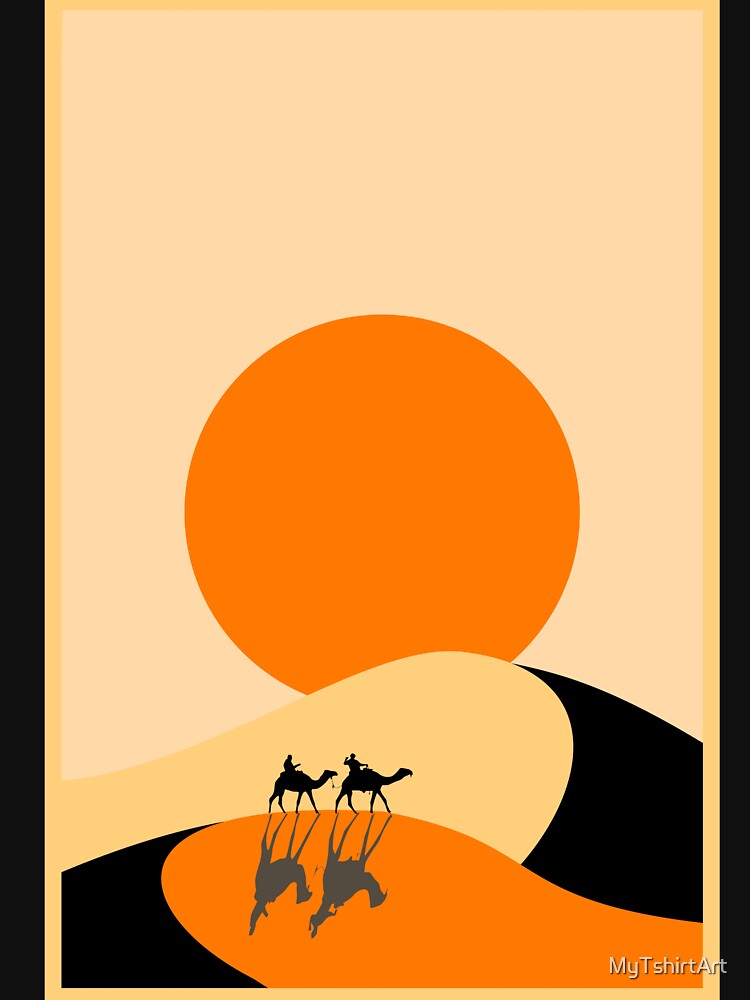 Caravan Through The Desert by MyTshirtArt
