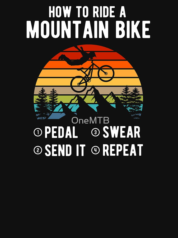 How to Ride Mountain Bike Funny for MTB Mountain Biker by OneMTB