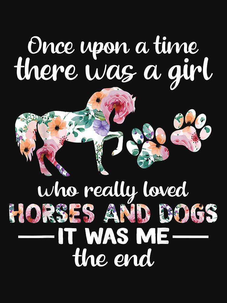 Once Upon A Time There Was Girl Who Loved Horse And Dog by doria7fjly
