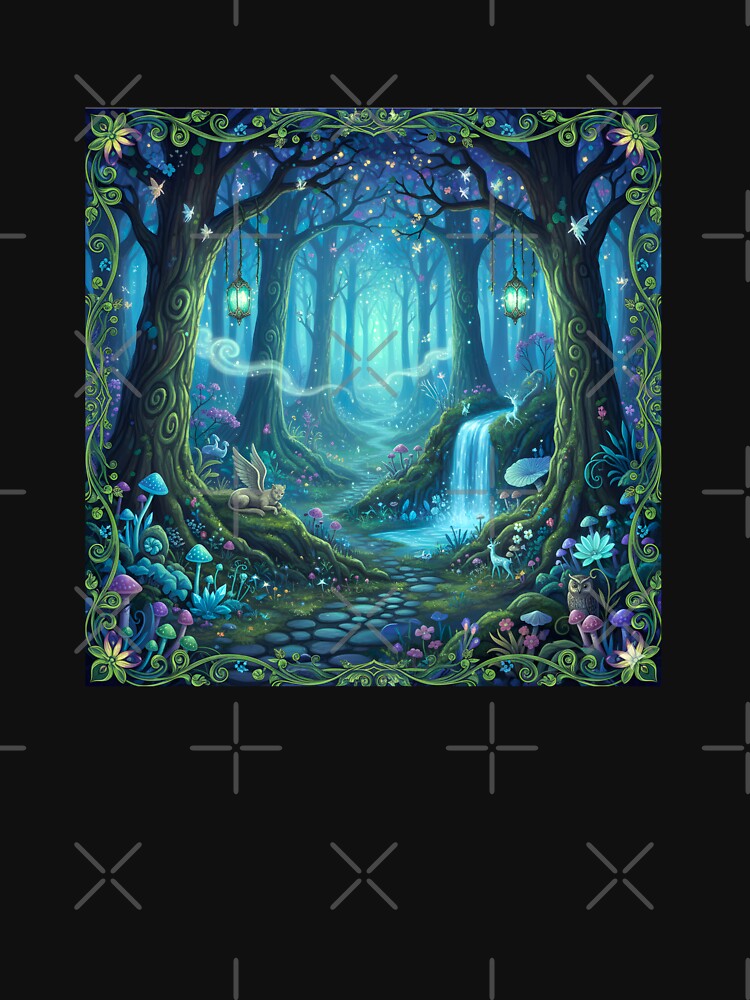 AN ENCHANTED FOREST by infinitearte