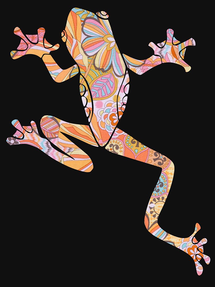 Frog Floral by 37jlee