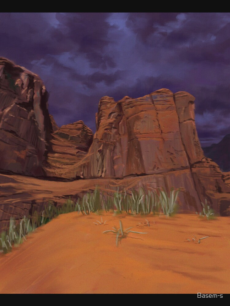 DESERT LANDSCAPE by Basem-s