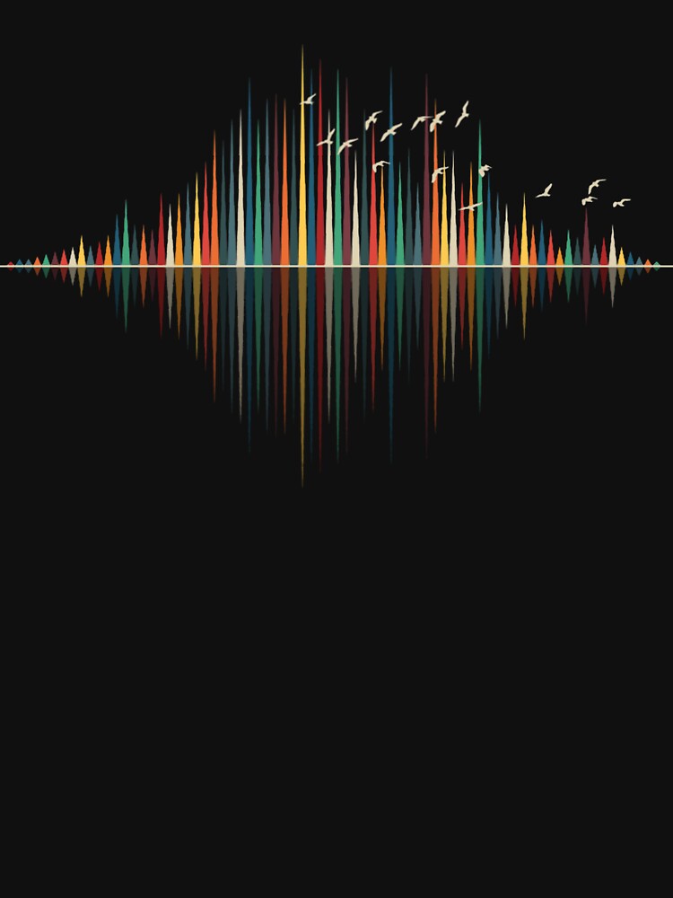 Nature's Music Sound Wave by LELADADILLA