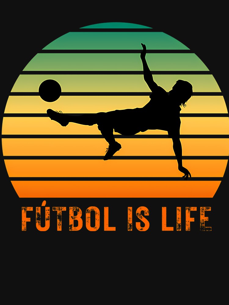 FUTBOL IS LIFE Vintage gifts for soccer lovers, football players, and futbol fans by ClosetSouchon