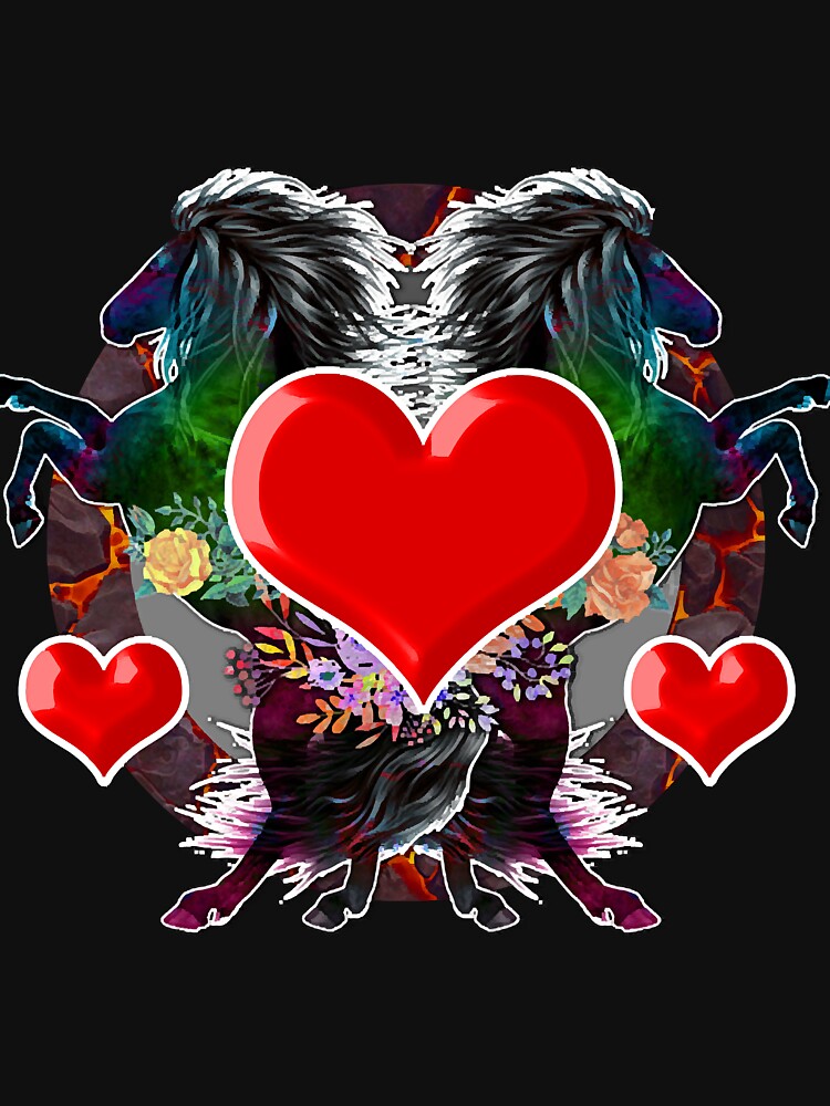horse t-shirt design by uutho101