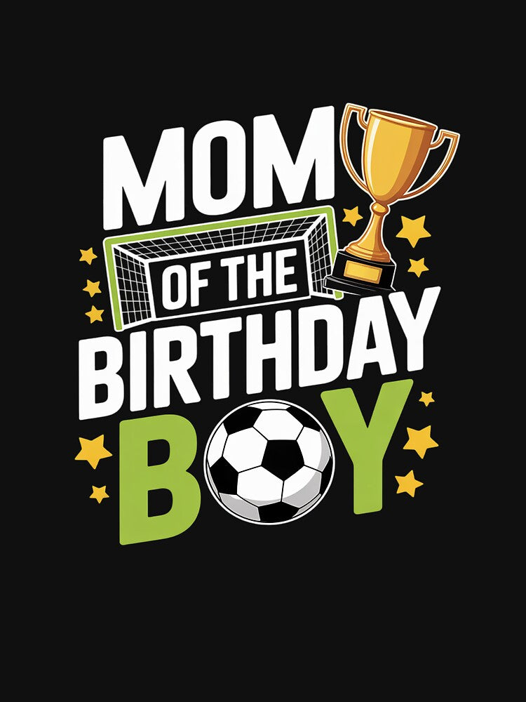 Soccer Mom Birthday Boy Party Soccer Family Matching- by Belkisallen