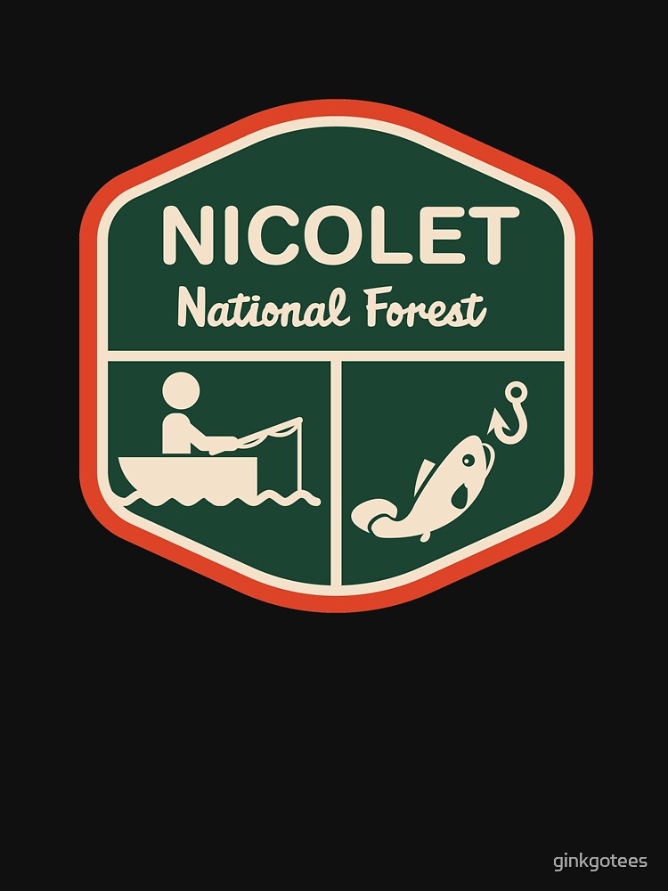 Nicolet National Forest shirt (FFFF) by ginkgotees