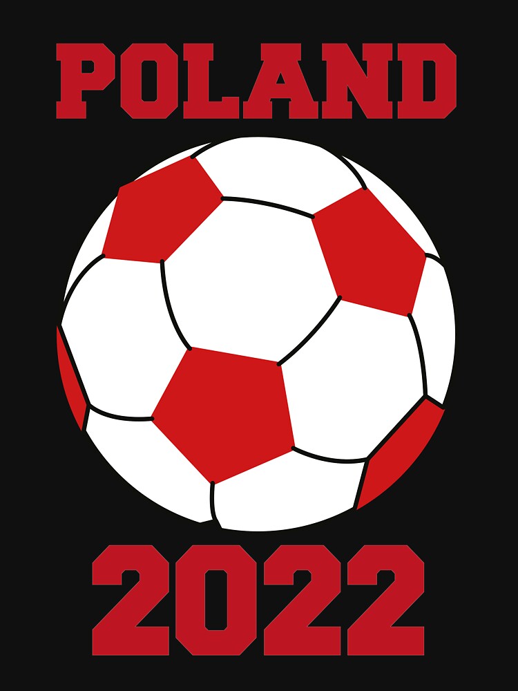 Poland Soccer Ball Flag 2022 - Polish Football Lovers by MGHdesign
