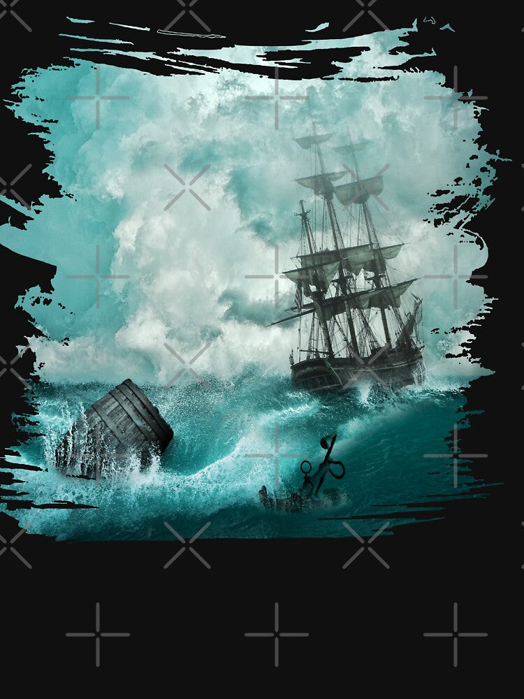 Blue ocean waves-Duvet Cover by kingdom-designs