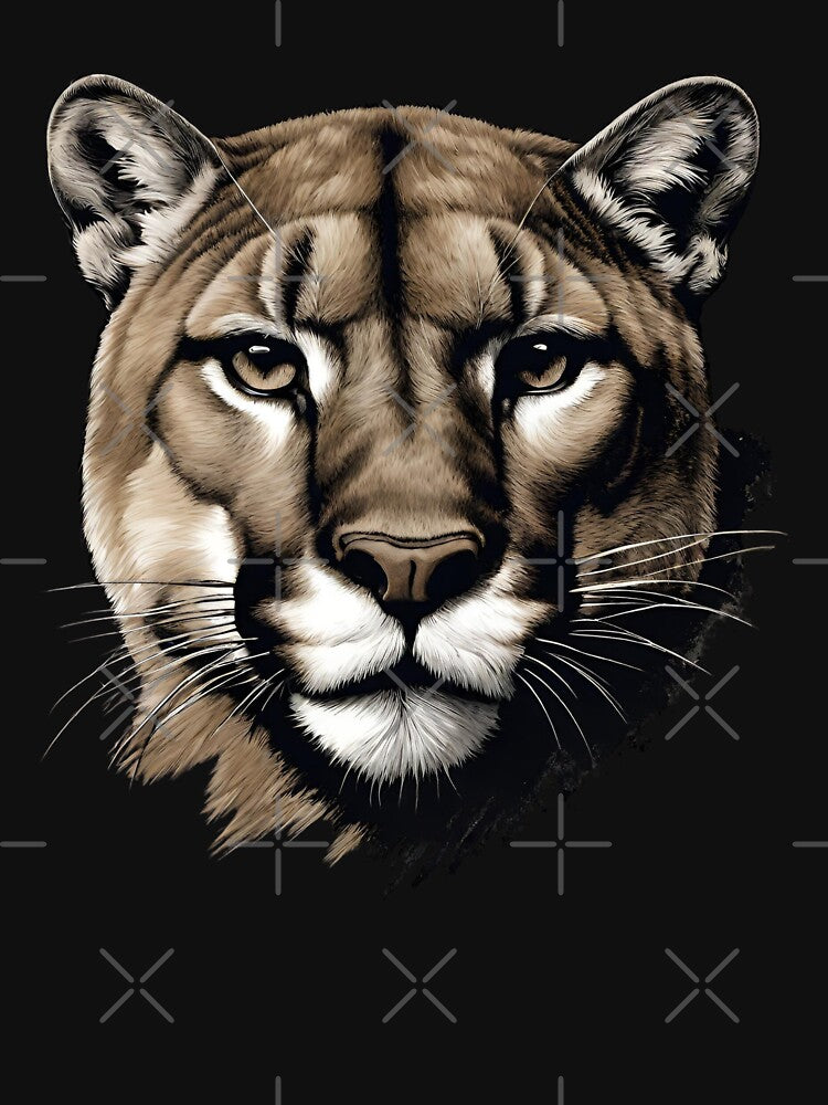 Vintage Mountain Lion Cougar by soulfulprintss8