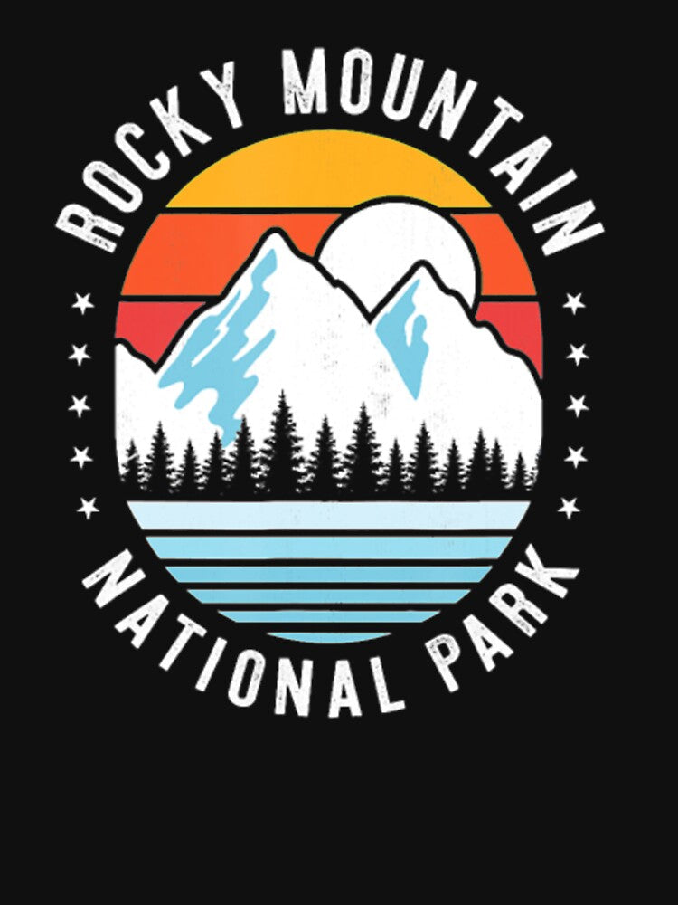 Rocky Mountain National Park Hiking Clothing by Clavitaps