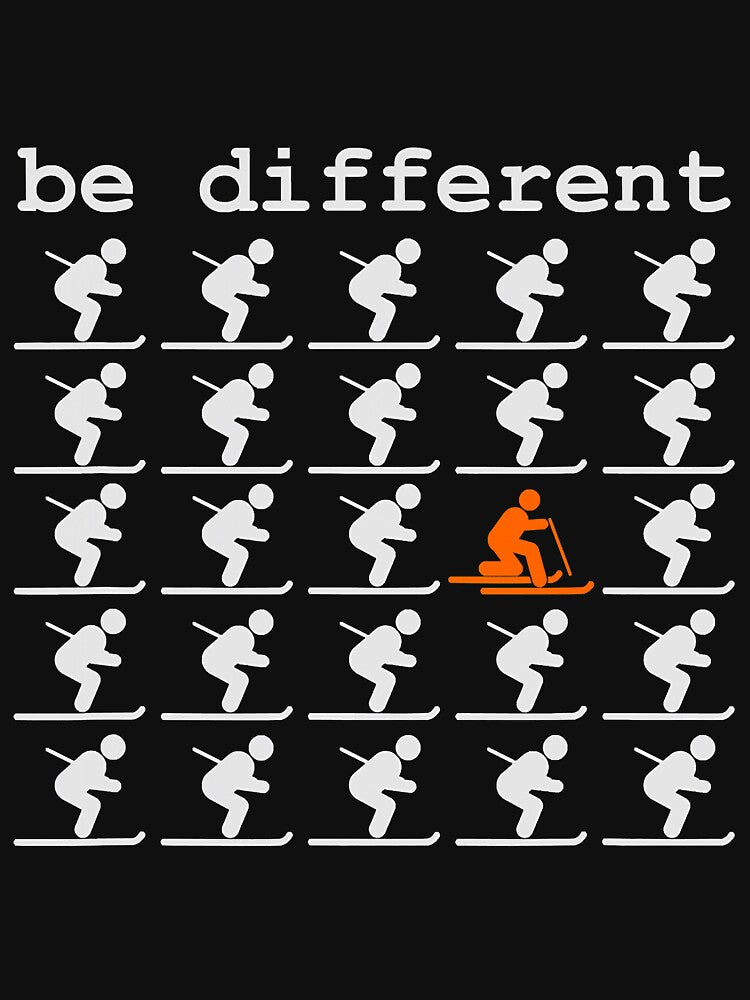 Telemark Ski Be Different Free Heel by HoardingYT