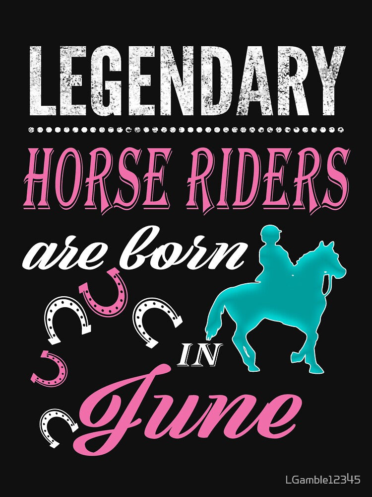 Cute Horse riding Legends are born in June by LGamble12345