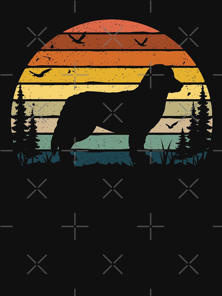 Bernese Mountain Dog Retro Vintage by rafaeltto
