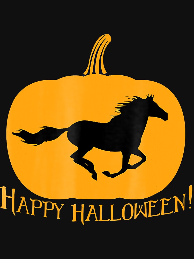 Horse Happy Halloween Funny Horses Lover by MarkHudson78