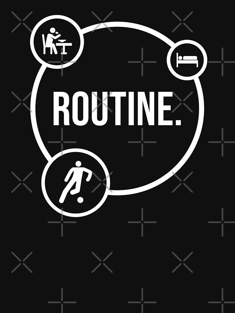 Eat Sleep Futsal Repeat routine by taddd