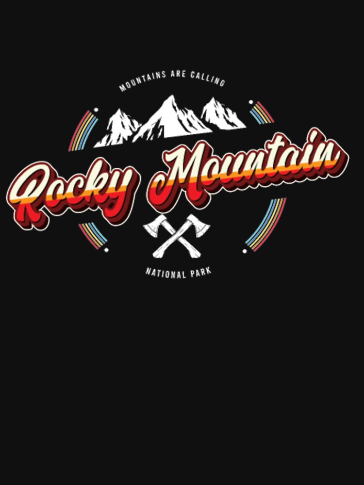 Rocky Mountain National Park Awesome Tshirt by Clavitaps