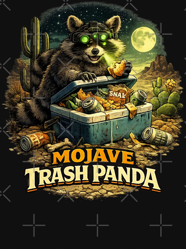 Mojave Trash Panda Funny Desert by MojaveTradePost