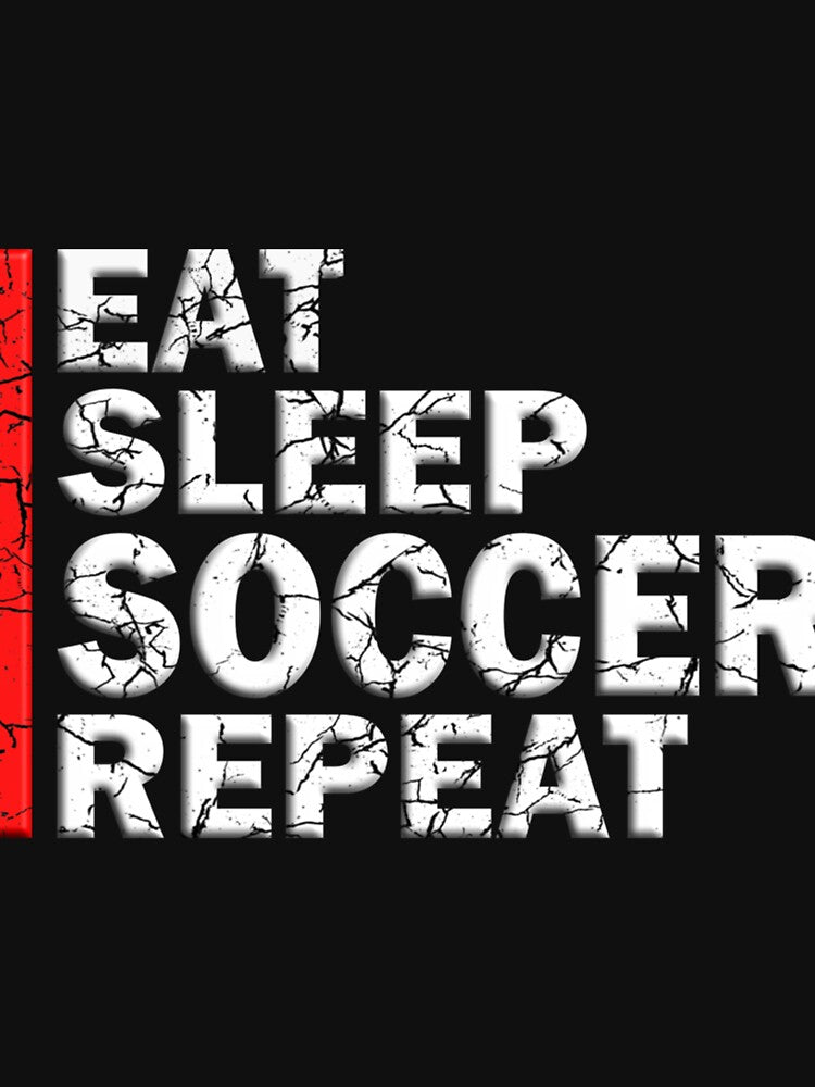 Eat Sleep Soccer Repeat Classic T-Shirt by verarheaf9