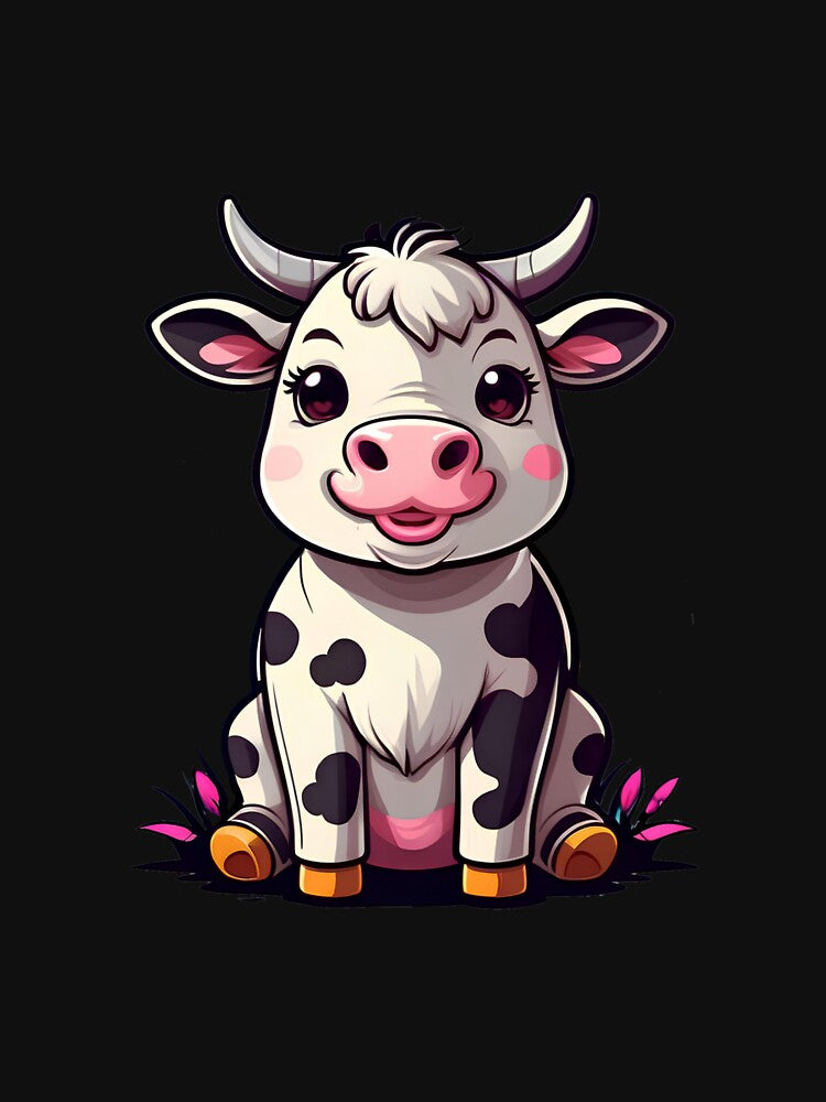 kawaii cute cow by Cute-huh