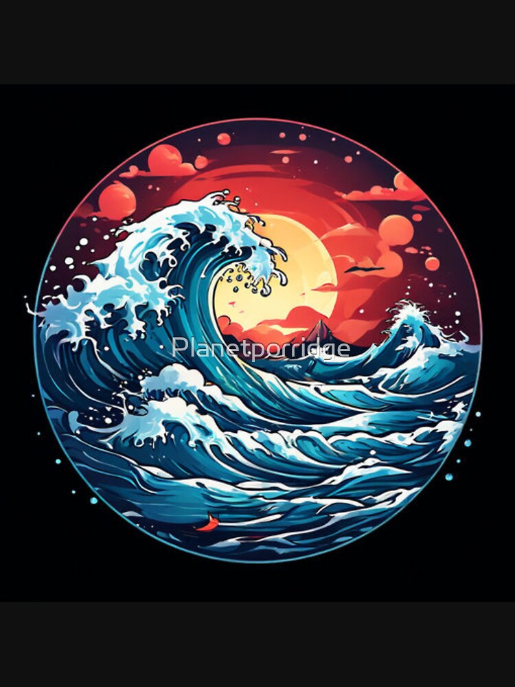 Ocean Wave Crash by Planetporridge