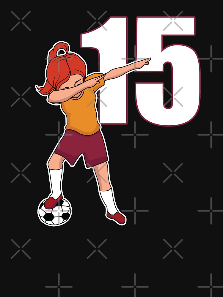 Awesome Soccer Player Number 15 Soccer Athlete Athletic Sports Team by VollLaser