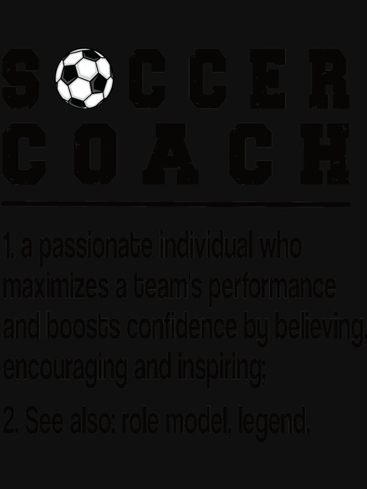 Soccer Coach Gifts Soccer Coaching Soccer Coaches Classic T-Shirt by janlzmaude