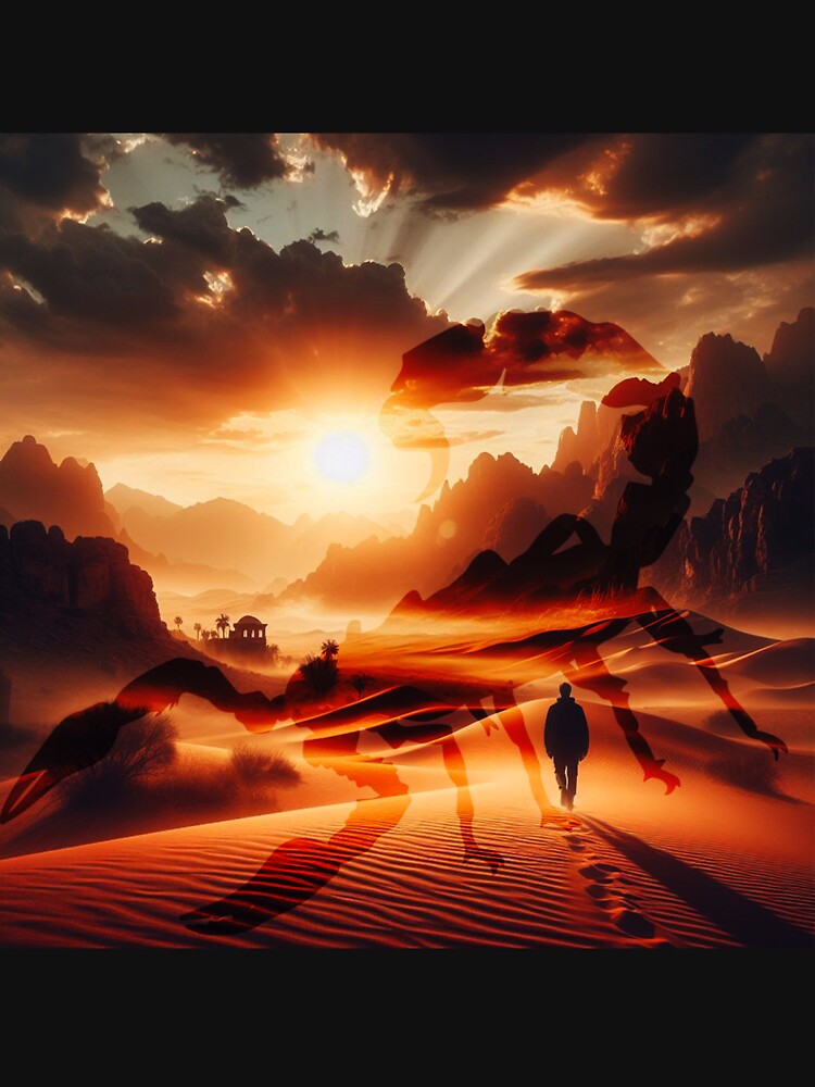 The Desert Road of the Scorpion by Echonn