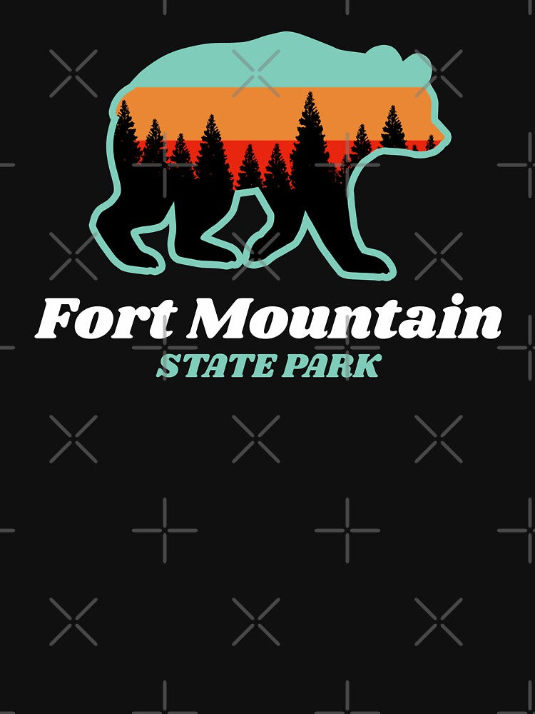 Fort Mountain State Park Georgia Vacation Gift by Guarddogdrive