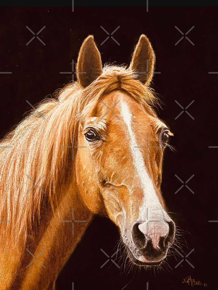 blond red horse by NathBros