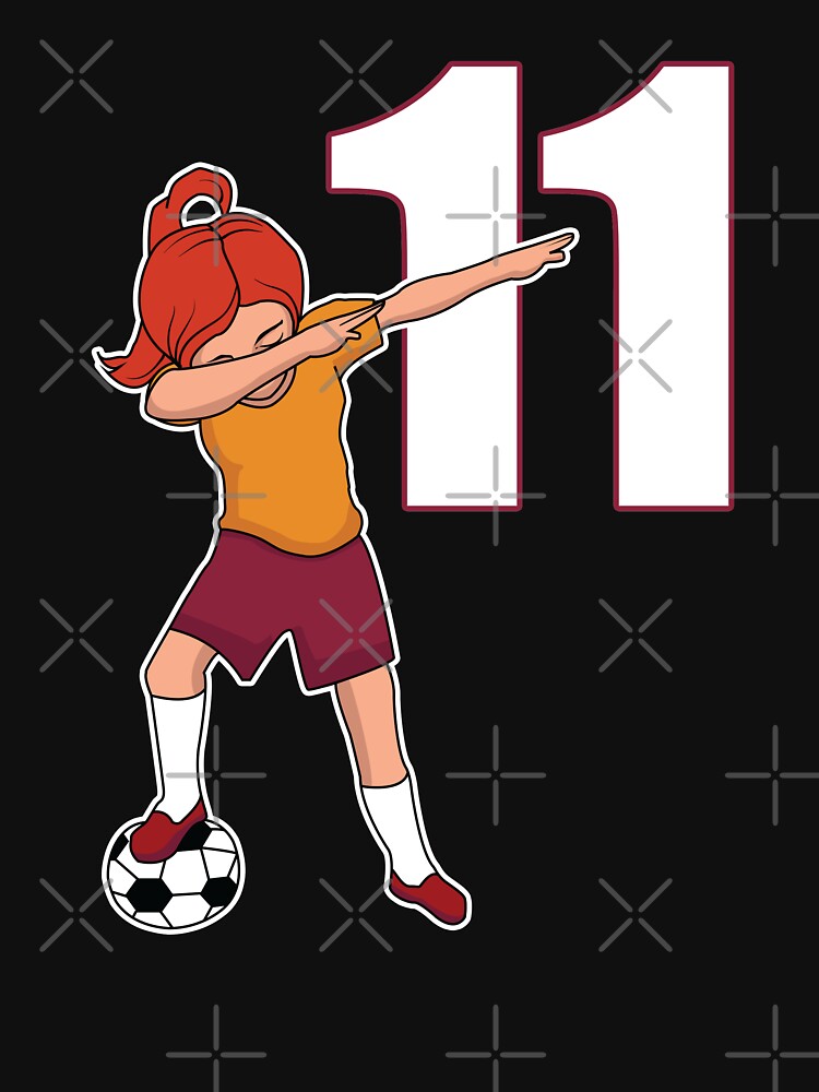Awesome Soccer Player Number 11 Soccer Athlete Athletic Sports Team by VollLaser
