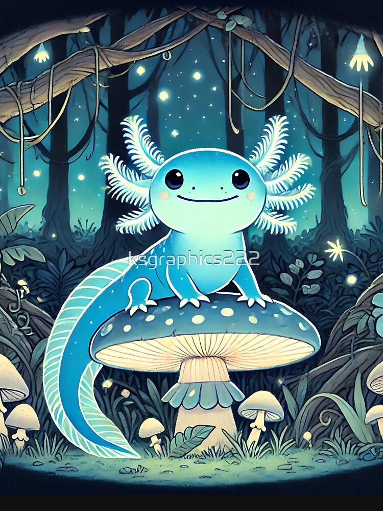 Axolotl Art #160 | Axolotl Lovers by ksgraphics222