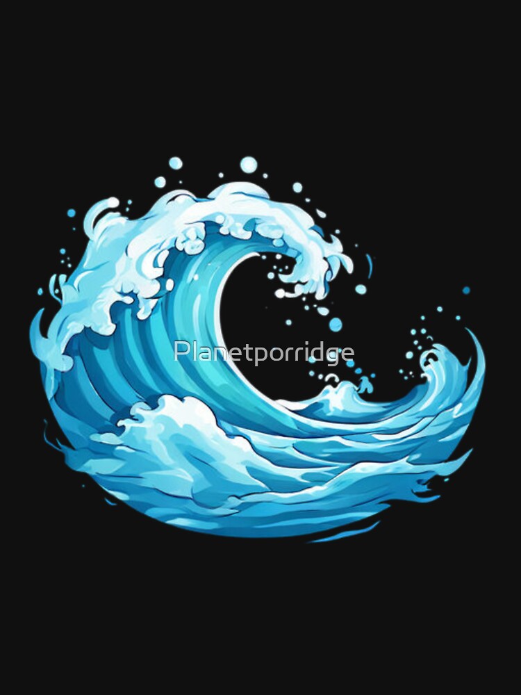 Cool Ocean Wave by Planetporridge