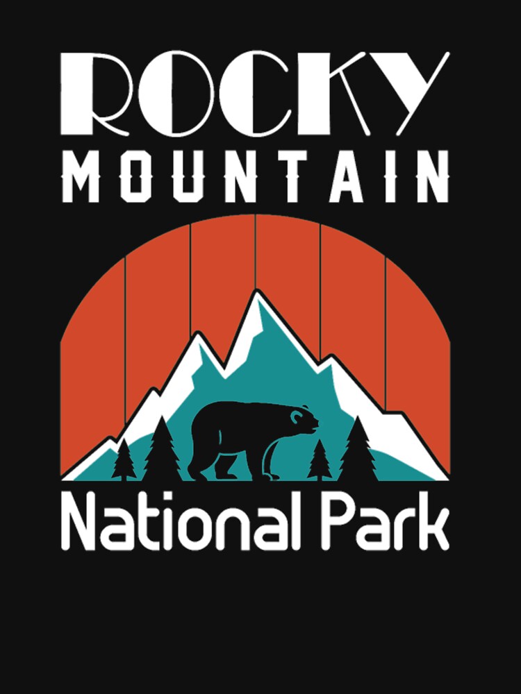 Vintage Rocky Mountain National Park Shirt by Clavitaps