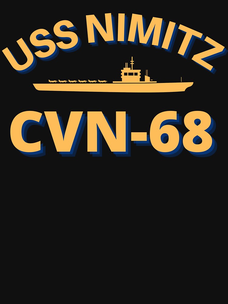 United States Navy Aircraft Carrier CVN-68 USS Nimitz by Samsdesignshop