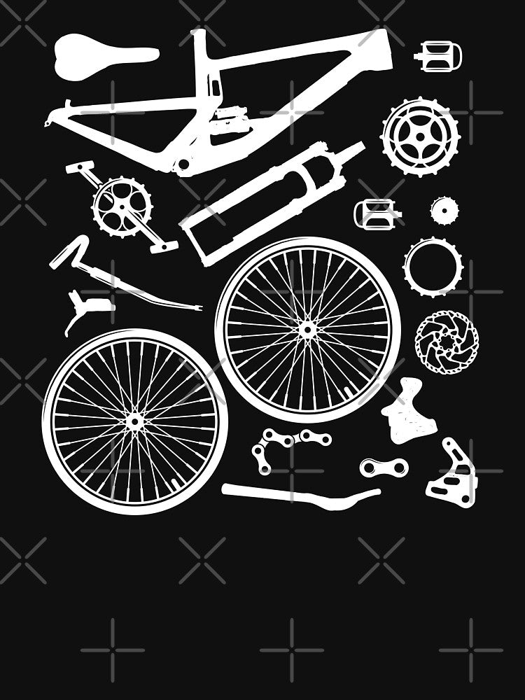Santa Cruz Mountain bike parts by BeyondVintage