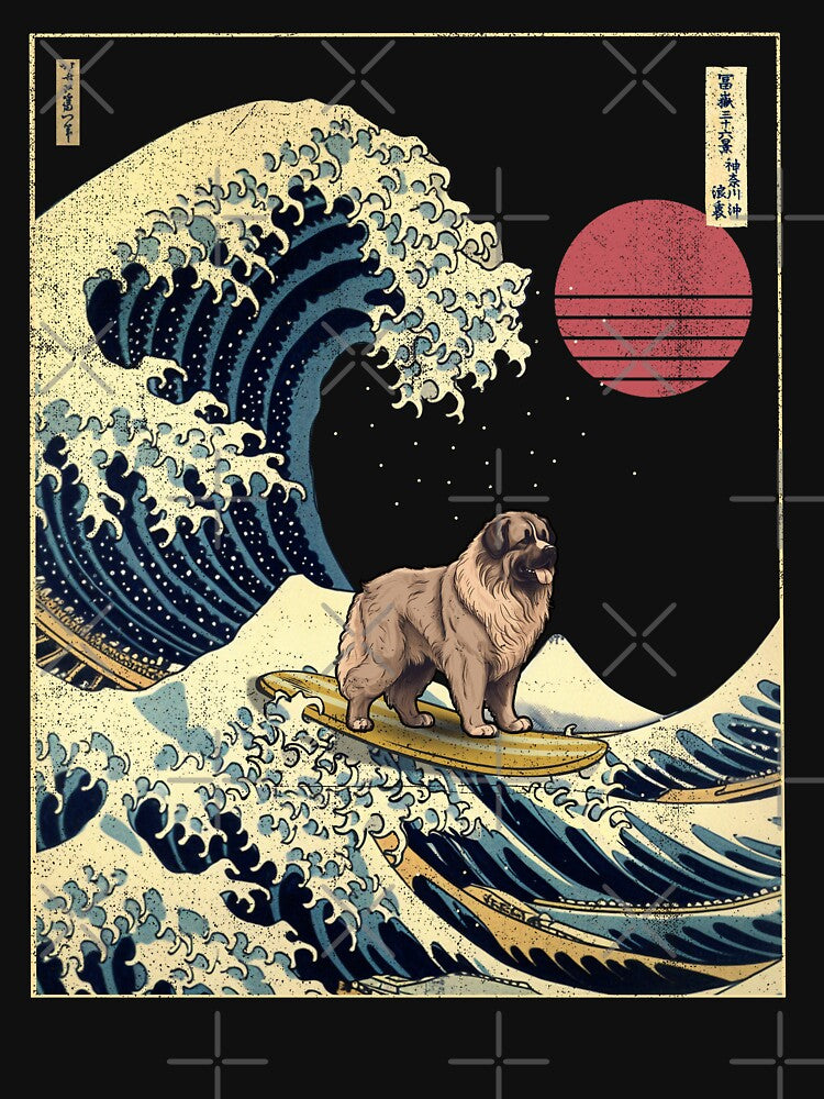 Estrela Mountain Kanagawa Japanese Surfing Wave by rafaeltto