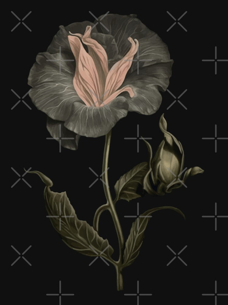 Dark Academia Victorian Flower by Enyr