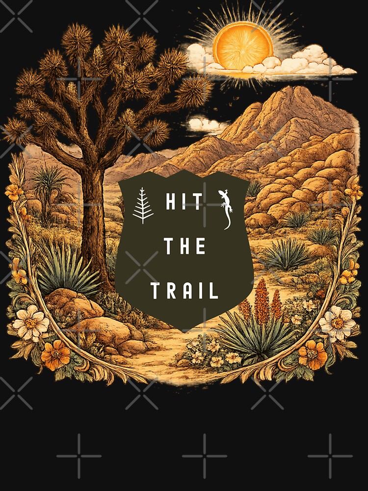 Hit The Trail Hiking Mojave Desert Joshua Tree by MojaveTradePost