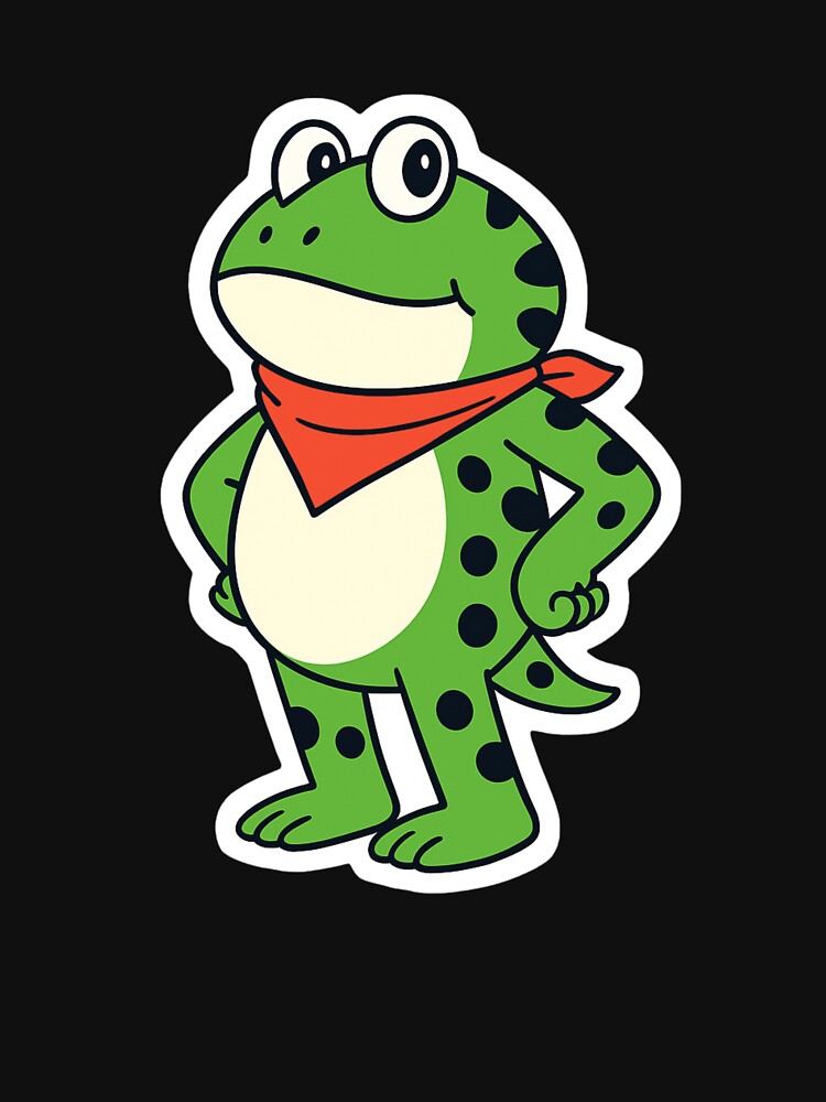 Portland Frog Resist Sticker | Funny Retro Protest Frog Design by ZYNORAworld