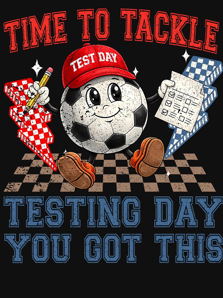 Soccer Testing Day Motivational Design by LarryMBrown