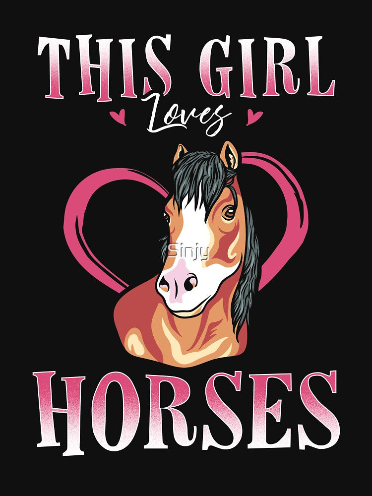 This Girl Loves Horses by Sinjy
