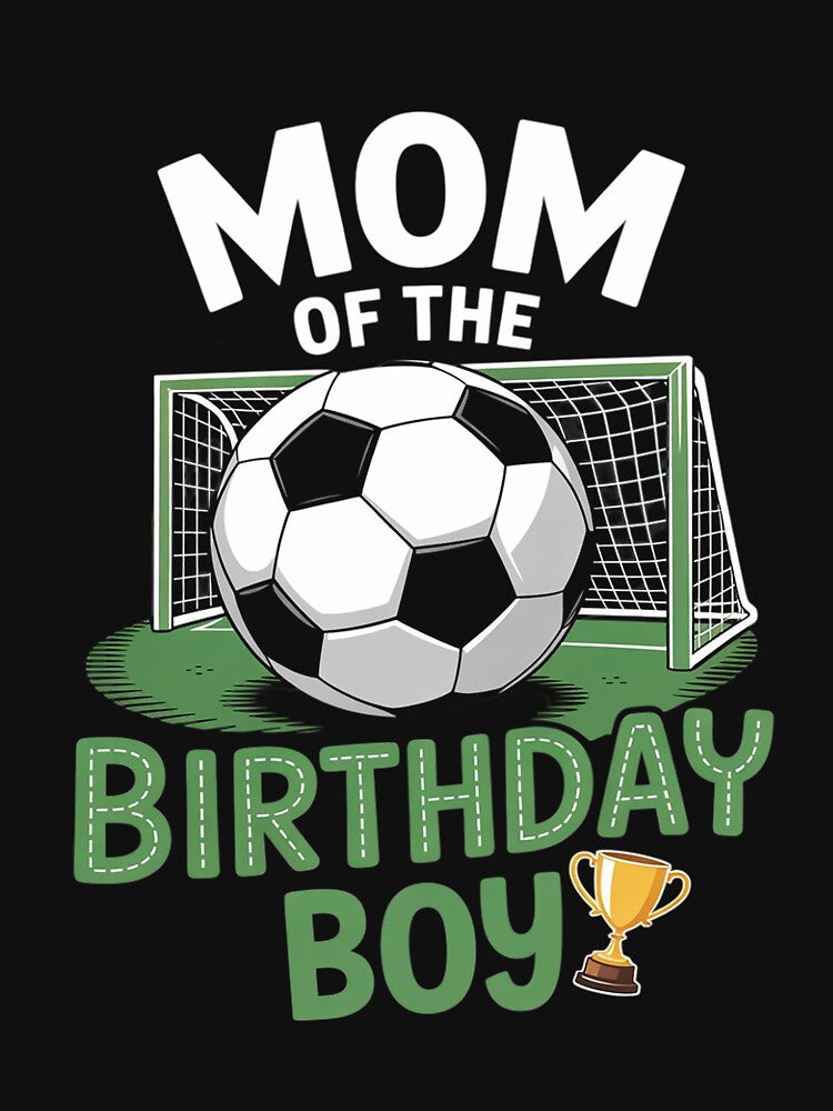 Soccer Mom Birthday Boy Party Soccer Family Matching by LapFemile