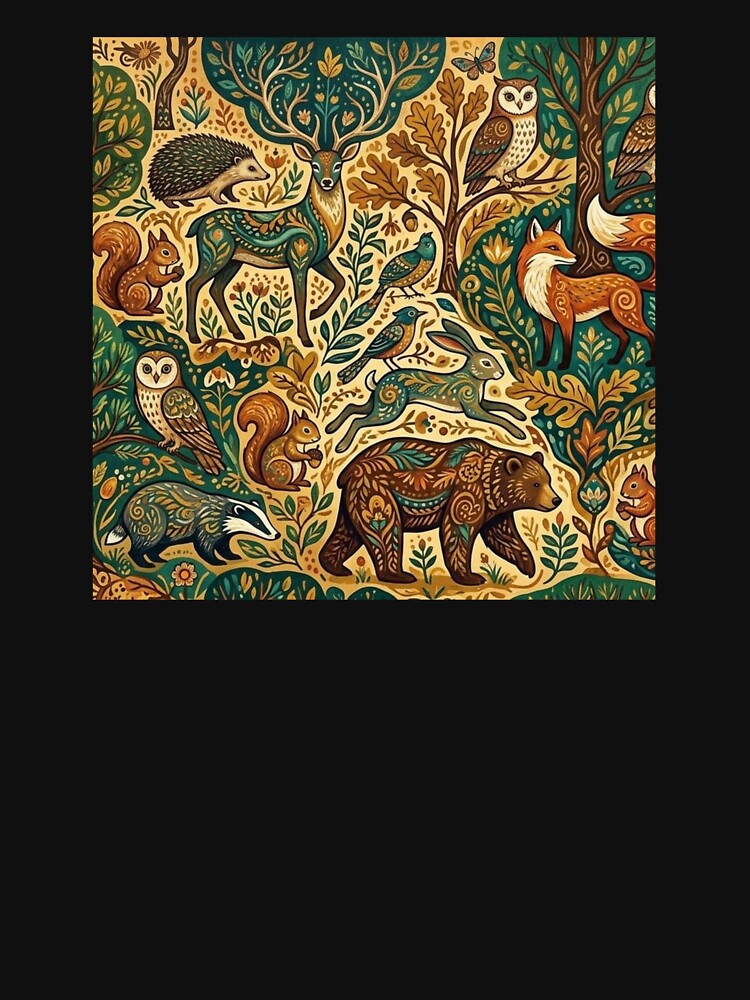 Forest Animals Artwork by HeyyItsNikki